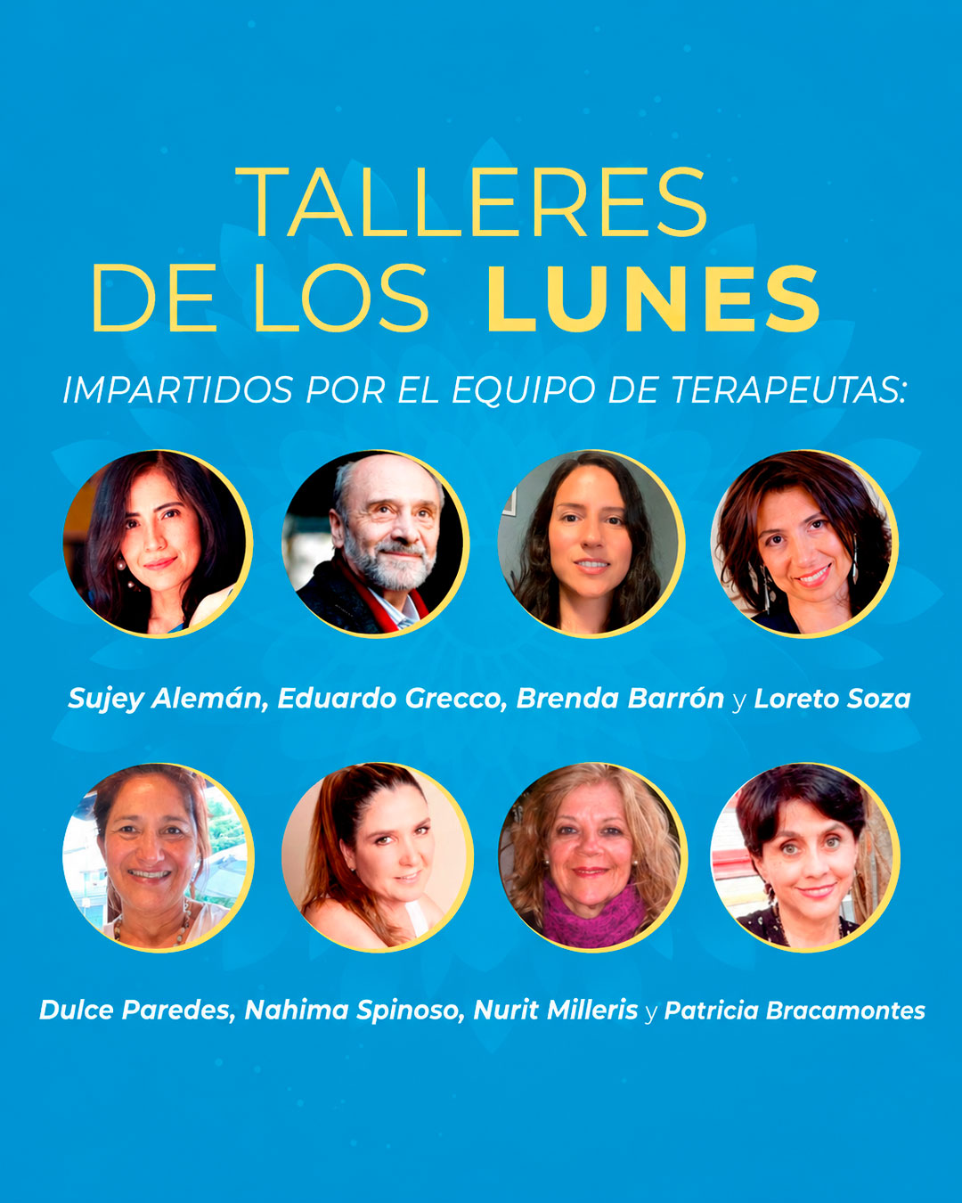 talleres de lunes